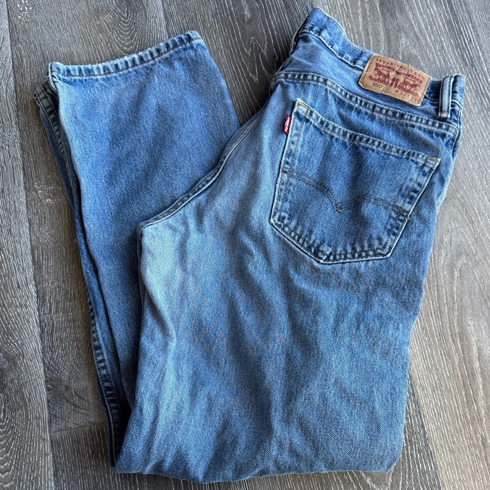 Levi's Men's 550 Relaxed Blue Jeans 0402